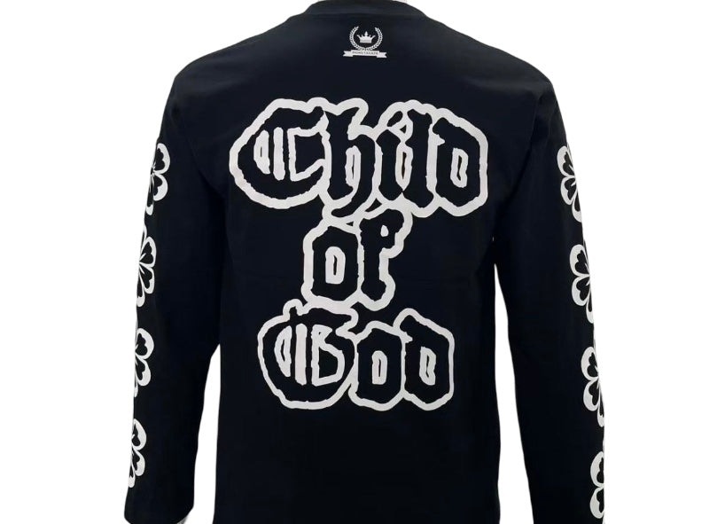 Repent Long-Sleeve Shirt Black