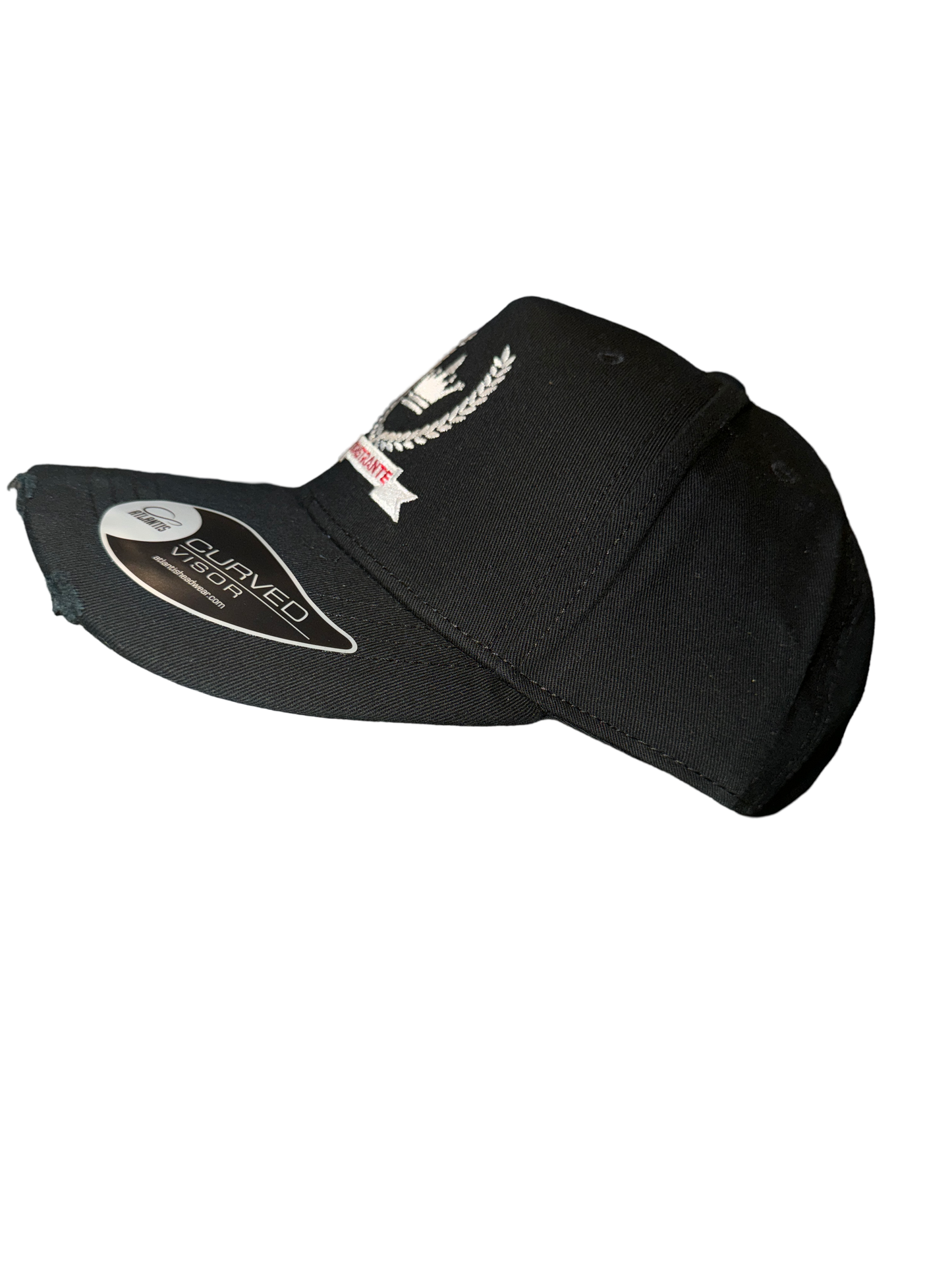 Distressed Hat Black