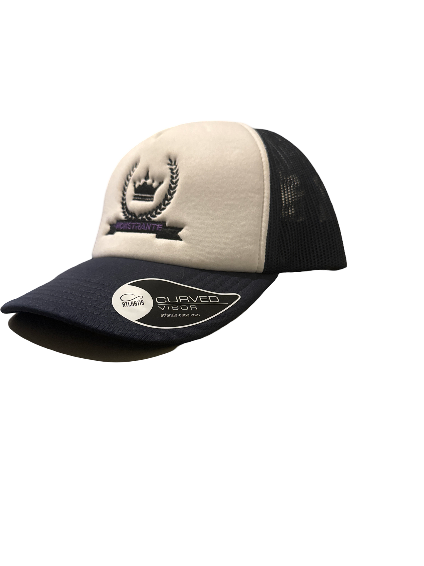 Monstrante Logo Trucker Cap - Navy/White